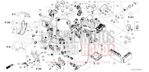 WIRE HARNESS CMX1100A2P de 2023